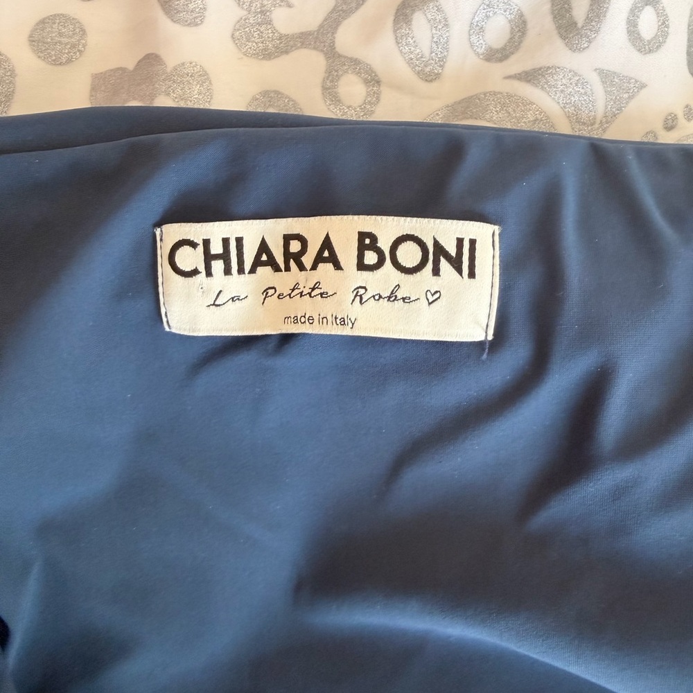 Chiara Boni Navy Dress size 8 - Picture 6 of 9
